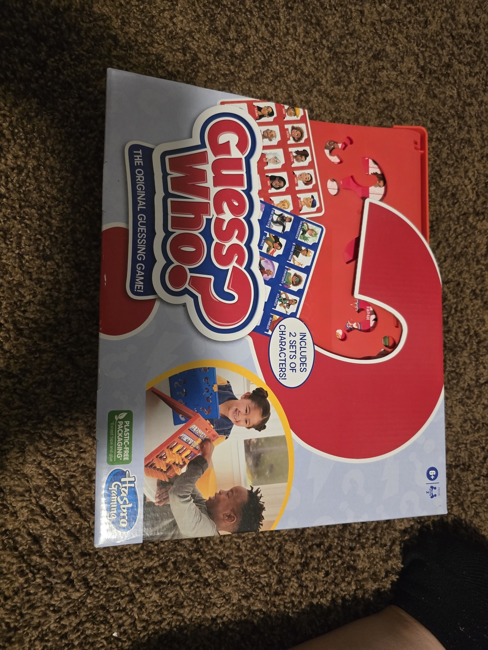 Hasbro Guess Who? Game - Red and Blue Box